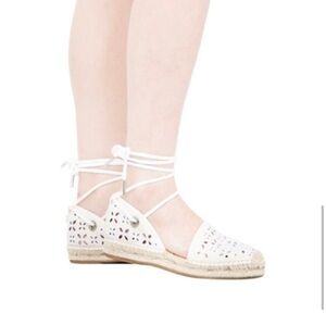 Michael Kors MK white Espadrilles